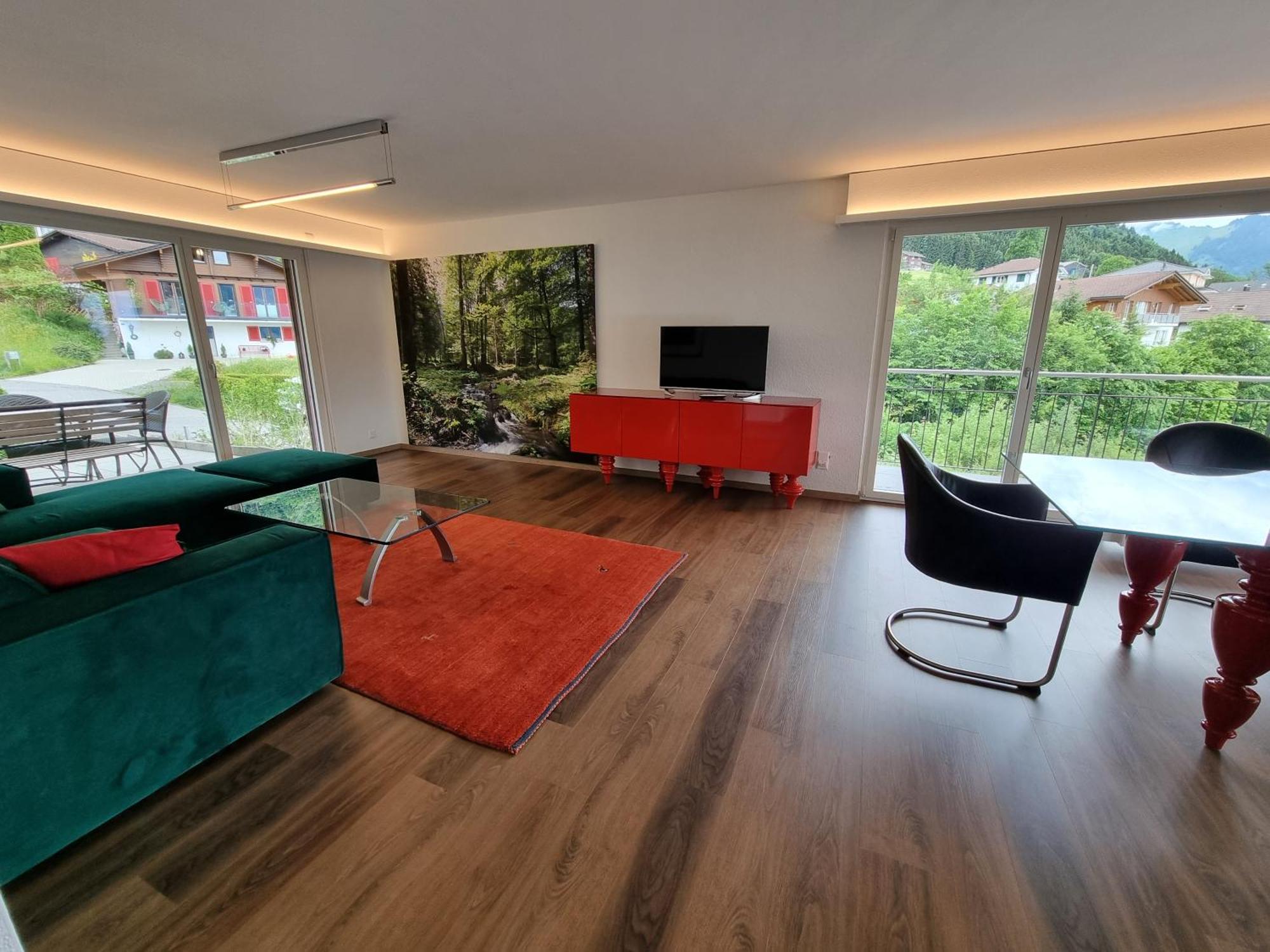 Bellarosa Apartman Emmetten Kültér fotó
