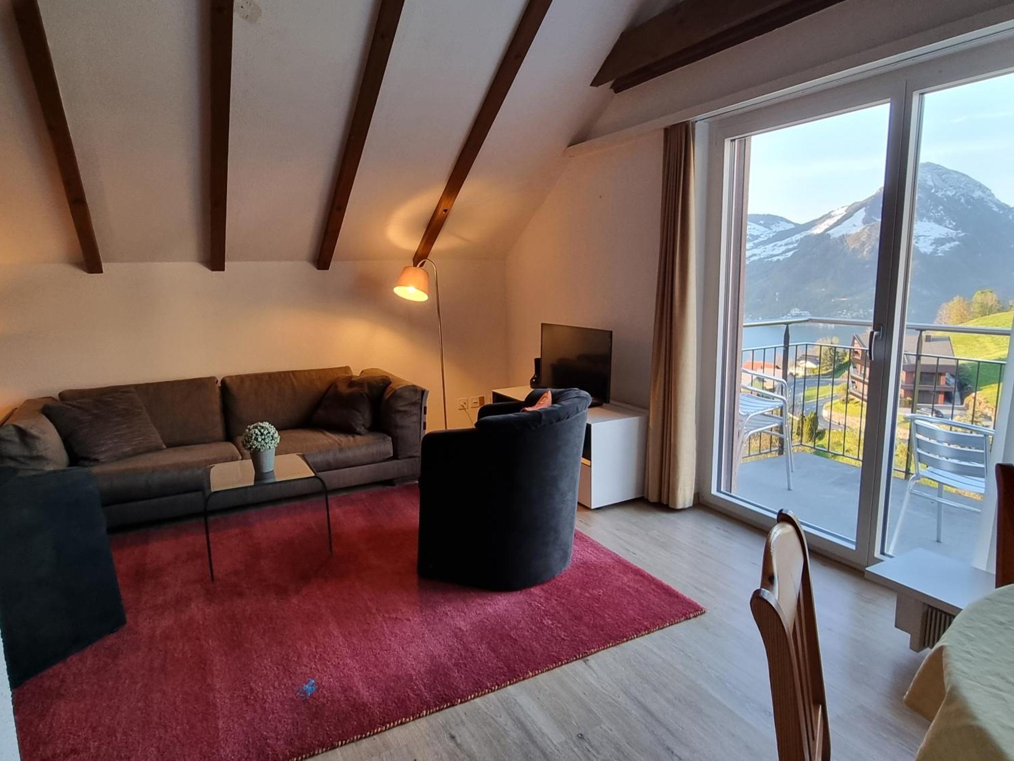 Bellarosa Apartman Emmetten Szoba fotó